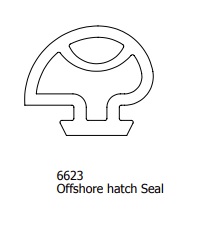 Maxwell / Weaver Offshore Hatch Santoprene Seal - Click Image to Close